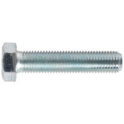 Sealey SS1675 HT Setscrew M16 x 75mm 8.8 Zinc DIN 933 Pack of 10