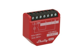 Inteligentny przekaźnik; Shelly; 1PM Gen3; WiFi; Bluetooth; 1 stykowy; z pomiarem mocy