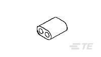 Akcesorium do złącza motoryzacyjnego TE Connectivity AMP Ferryt