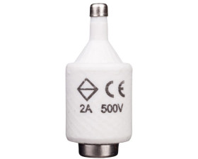 Wkładka bezpiecznikowa 2A DII gF 500V LE27F02
