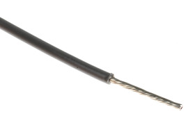 Przewód jednożyłowy linkowy 0.51 mm² Szary Alpha Wire PVC 20 AWG 300 V dł. 305m 10/0,25 mm +105°C Lista UL