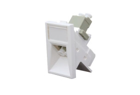 Płytka czołowa, seria: HTC, Cat6a, l. otworów: 2