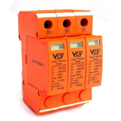 Ogranicznik przepięć fotowoltaicznych DC typ 2 3P 1000V Professional VCX
