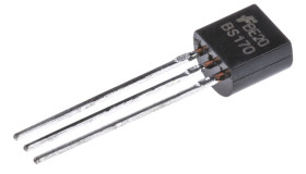 MOSFET N-kanałowy 500 mA TO-92 60 V Pojedynczy 830 mW 5 omów