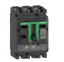 Wyłącznik kompaktowy MCCB, 3-biegunowy, 160A, Stałe, Schneider Electric, NSX160N
