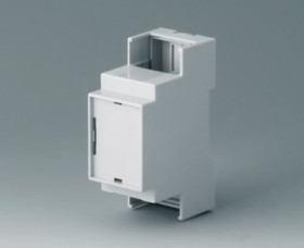 PC DIN rail enclosure, (L x W x H) 58 x 36 x 90 mm, light gray, B6701106