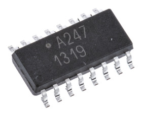 Transoptor ACPL-247-500E z tranzystorem 4-kanałowy DC 100% SOIC 16 Broadcom