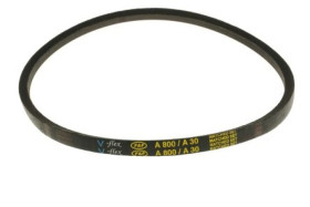 Pas napędowy, profil A, materiał: PET, guma, 13mm x 8mm x 767mm, RS PRO