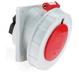 Gniazdo tablicowe skośne 16A 4p 400V 6h IP67 12502