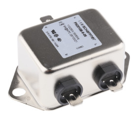 Filtr EMI 6A 1-fazowy 1MΩ 250 V AC/DC 400Hz 1 mH Schaffner Montaż w obudowie