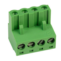 CamdenBoss CTB9200/4A 4 Way 12A Pluggable Terminal Block Free Plug 5mm Pitch