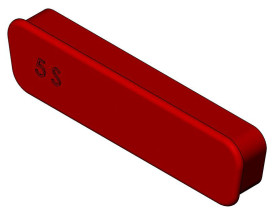 Osłona przeciwkurzowa Osłona przeciwkurzowa do Rozmiar 5 żeńskie D-sub FCT from Molex