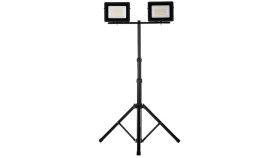 Projektor Led Na Statywie Czarny 2X50w 2X4000lm Ip65 6400K Sl-S05
