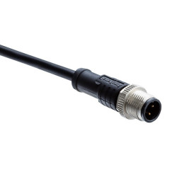 M12 A 05P M Conn M Pin Overmolded Straig