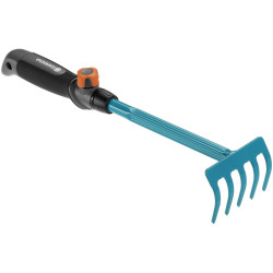GARDENA 08925-20 Combisystem Rake 8.5cm Ergonomic Durable Steel Design
