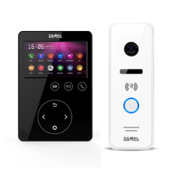 Videodomofon Zamel Z10 zestaw kamera RFID VO-811IDS + monitor VP-817B pamięcią
