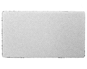 Tabliczka opisowa srebrna do oprawy LPX AU105 LPXAU108