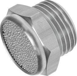 Tłumik hałasu , G 1/4 męskie Gwintowany 1/4 cala Mosiądz, brąz Festo