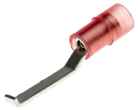 Konektor płaski, Czerwony 16AWG 1.5mm² 22AWG 0.5mm², RS PRO Bez osłony