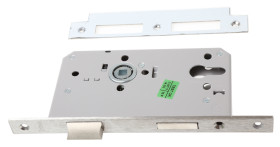 Blokada ościeżnicy, mechanizm: Wkładka, Stal, el. czołowy: 235 x 20mm