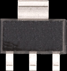 MCP1703-5002E/DB LDO regulator, fixed, 5 V, SOT-223