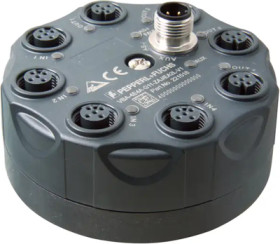 Interface sensor/actuator module, AS-Interface, 8 x M12 (4 input / 4 output), 221518