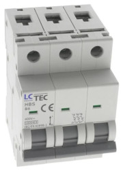 Wyłącznik nadprądowy HBS 3P 3M 3F B 6A 10kA