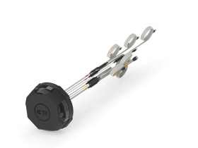 Wielokierunkowy Antena wielopasmowa Niski profil, zewnętrzna L000434-04 Sworzeń, SMA, SMA RP Kopułka Męskie, TE