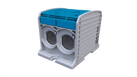 Złączka Szynowa Gwintowa Al/Cu Stb 300-2 (87920) Simblock Niebieski 81302003