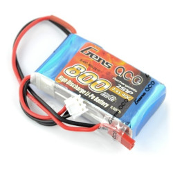 Pakiet Li-Pol Gens Ace 800mAh 40C 2S 7,4V