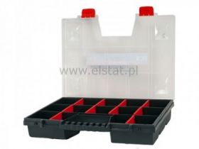 Pudełko organizer 21 przegród 29x19.5x3.5cm