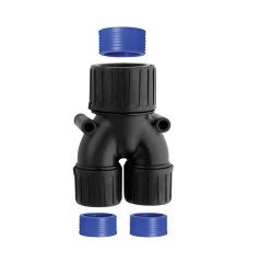 Łącznik do kanałów kablowych Flexicon gwint 12mm 16mm Reduktor Nylonowy Czarny