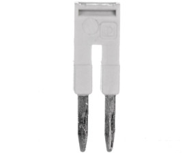 Mostek wtykany 2-biegunowy 4mm szary FBS 2-4 GY 3030118