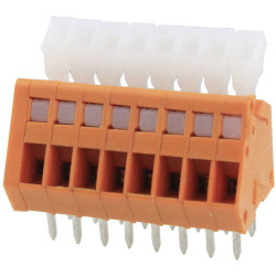 DEGSON DG250-3.5-08P-11-00AH-1 Terminal 8 Pins 0.82 mm&#xB2; Grey Spring-loaded