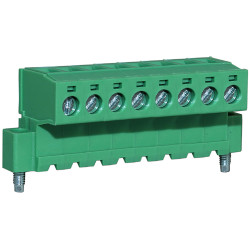 Camblock Plus CTBP96HJ/8FL 5.08mm Pluggable Screw Term to Flan Male T/Block 8p