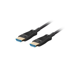 Kabel HDMI M/M V2.1 20M 8K czarny optyczny AOC Lanberg