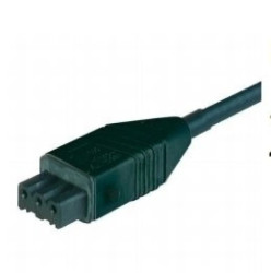 Kabel zasilający jednostronnie zakończony (seria ST) żeńskie proste 3+PE 400 V AC/230 V DC 10 A STAK 3 K 075 5 M