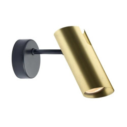 Kinkiet Futuro 1 złoty/czarny LP-17001/1W Light Prestige