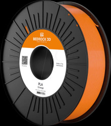 PLA-0009B075 PLA filament, orange, 2.85 mm, 750 g