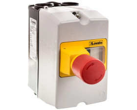 Obudowa do montażu powierzchniowego IP65 do SM1P szerokość 80mm w komplecie przycisk awaryjnego zatrzymania SM1Z1702P