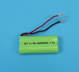 PAK. 2xAAA 2,4V/800mAh T-356