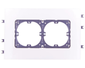 Uchwyt osprzętu 2x fi60 pokrywa 130mm 010924