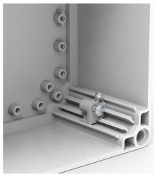 Zestaw do regulacji głębokości nVent HOFFMAN OELA1.04E (VE4) 4 szt.