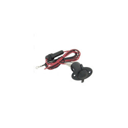 Gniazdo zapalniczki owalne 10A Z klapką 12V