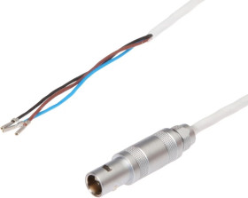 Kabel połączeniowy, 2 m, żeński (gniazdo) 3-pinowy prosty, Końcówka z wolnym biegiem, 3 żyły, VK2000L5