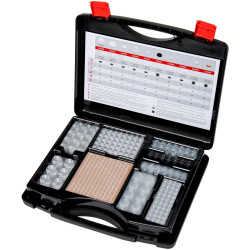 3M Bumpon Set 017 700pcs Transparent/Black Anti-Slip Elastic Buffers