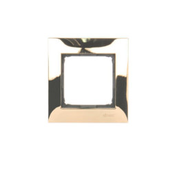 SIMON54 złoty metal DR1/66 Ramka 1-krotna