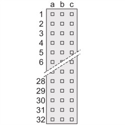 Złącze żeńskie nVent SCHROFF 69001976 69001976, 1 szt.