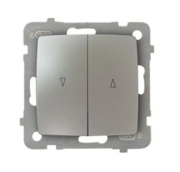 Karo Łącznik żaluzjowy z blokadą mechaniczną srebrny perłowy ŁP-7SB/m/43