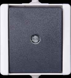 540396001 proAQA illuminated button, grey